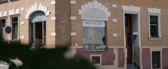 Laden und Werkstatt der Bognerei